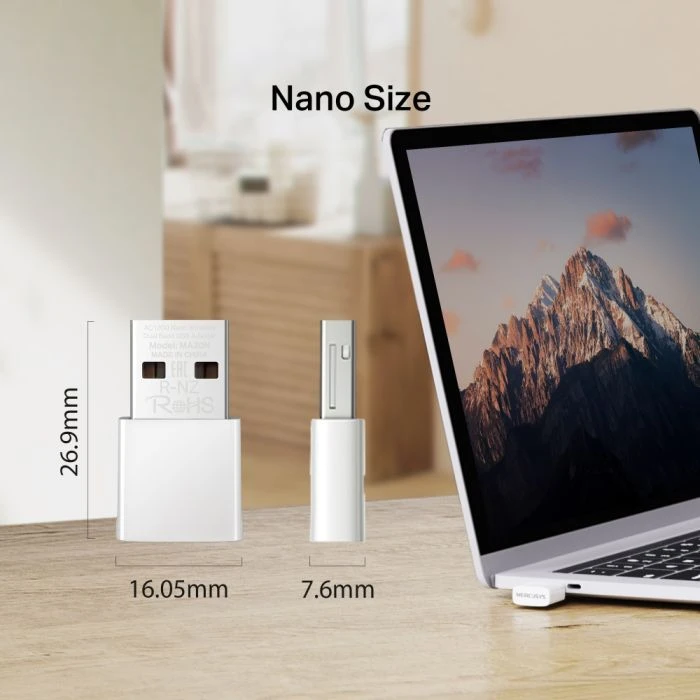 Сетева картка Wi-Fi Mercusys MA30N (UA)