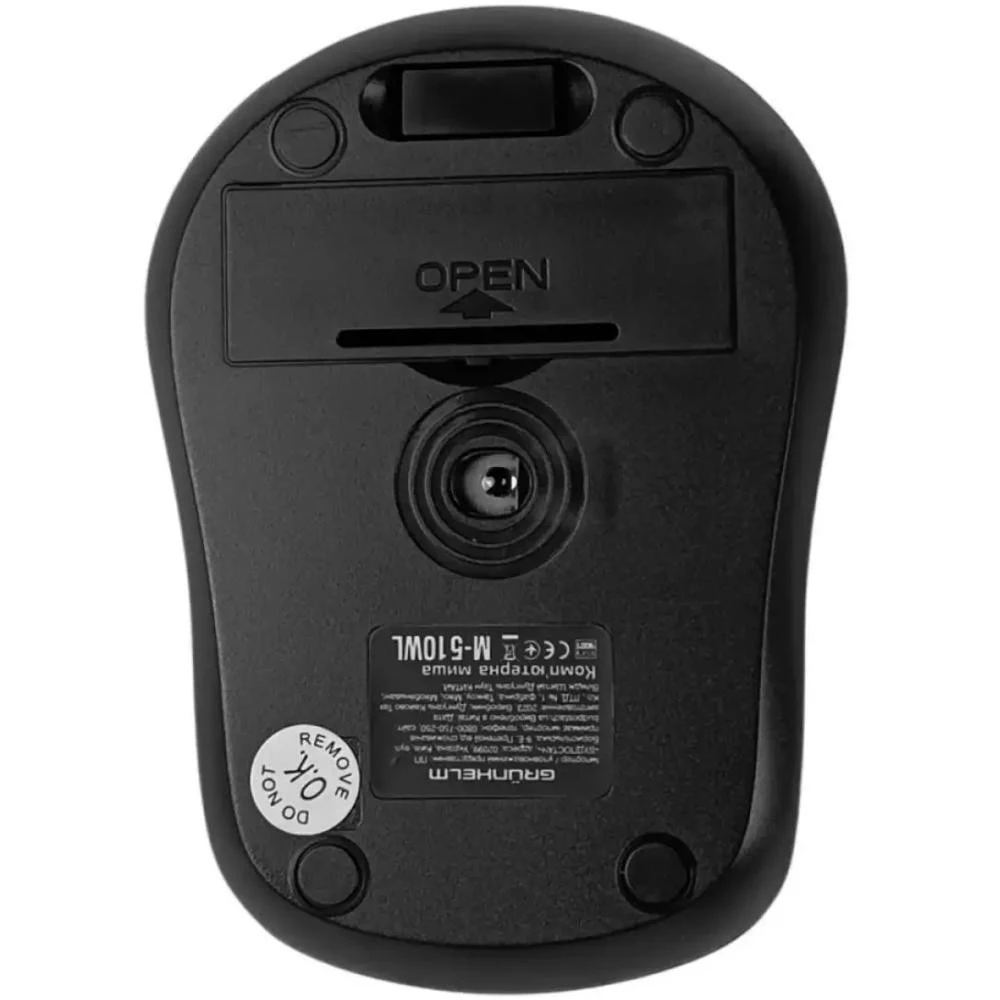 Grunhelm M-510WL Wireless Black/Red (126870) (UA) Бренд: Grunhelm; Безпроводне