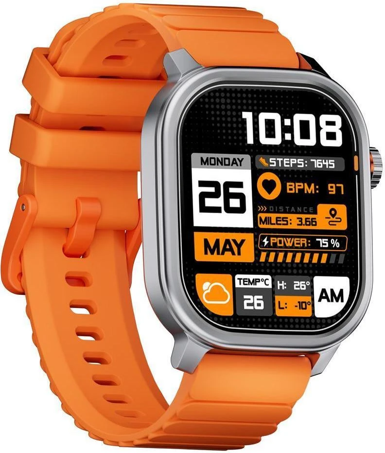 Смарт-часы KOSPET PULSE SILVER (6978602500119) (UA) Бренд: KOSPET; iOS: есть; Android: есть;