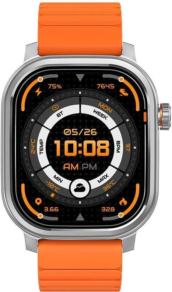 Смарт-часы KOSPET PULSE SILVER (6978602500119) (UA) Бренд: KOSPET; iOS: есть; Android: есть;