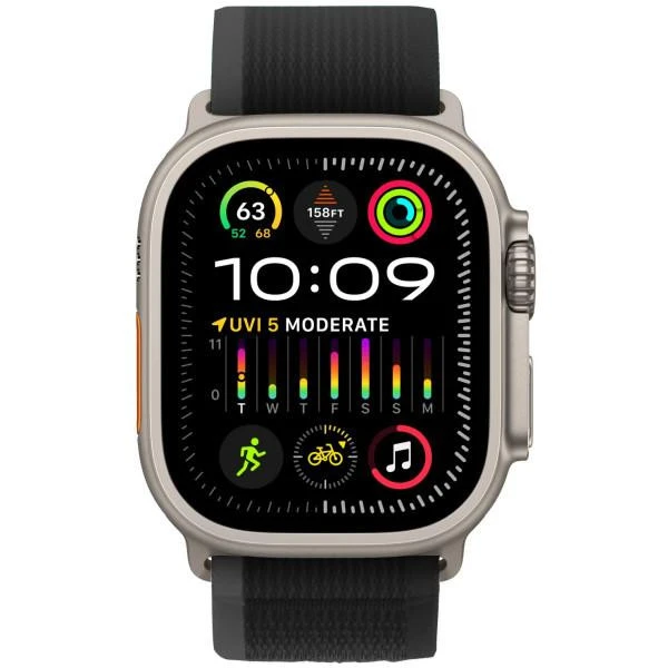 ремешок ArmorStandart Trail Loop для Apple Watch 49/46/45/44/42 (Series 1-3) Black (ARM74228) (UA) Бренд: ArmorStandart; Назначение: умные