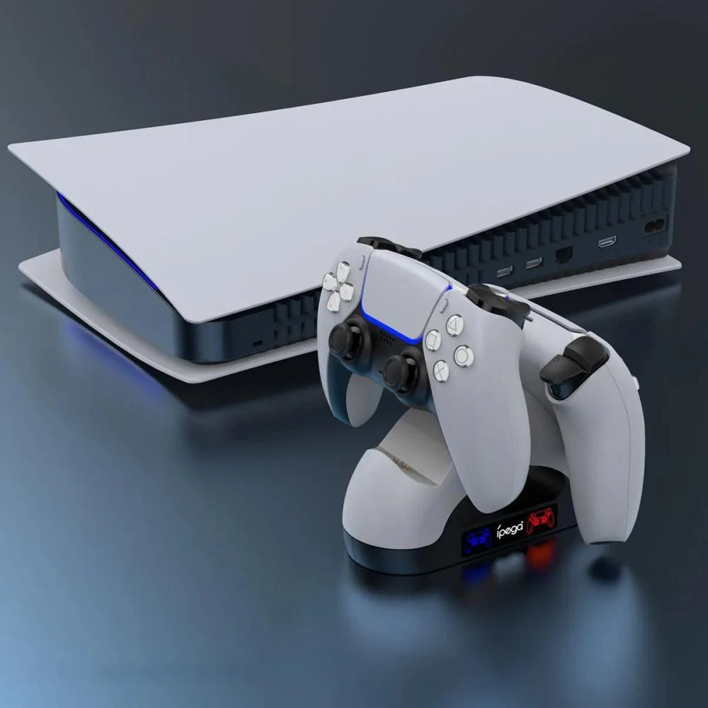 Зарядний пристрій iPega PG-P5008 Для геймпадів PS5 (PG-P5008) (UA) Бренд: iPega; Сумісність: PlayStation 5