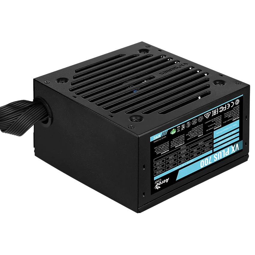 AeroCool VX Plus Stealth 700 (ACPN-VS70AEY.12) 700W (UA) Форм-фактор: ATX; Потужність: 700 Вт;