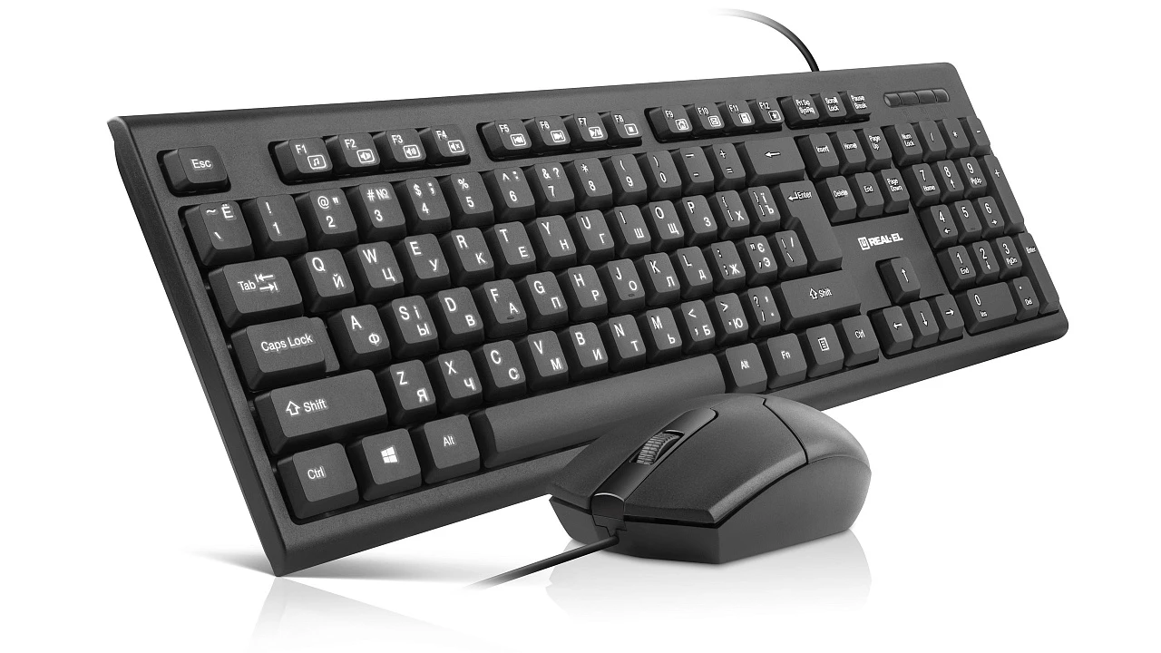 REAL-EL Kit 511 Black (EL123100052) (UA) Підключення: дротове; Інтерфейс: