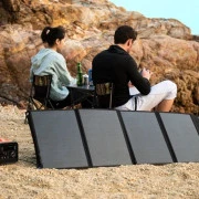 Портативная солнечная панель Choetech SC008-V2-BK 120W (SC008-V2-BK) (UA)