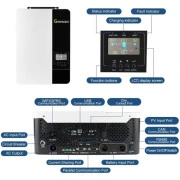 Солнечный инвертор Growatt SPF3500ES 3500W (SPF3500ES) (UA)