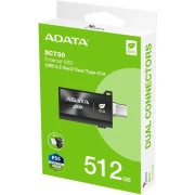 USB 3.2 512GB SC730 ADATA (SC730-512G-CACTI) (UA)