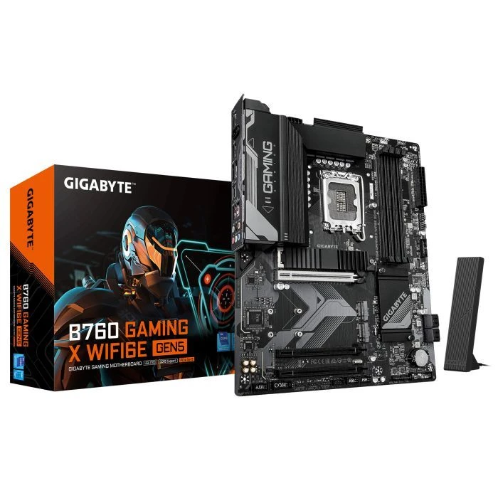 GIGABYTE B760 GAMING X WIFI6E GEN5 (B760 G X WF6E GEN5) (UA)