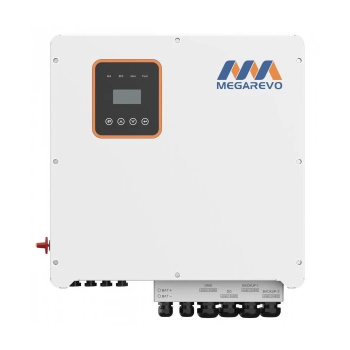 Солнечный инвертор MEGAREVO R15KH3 1kW 3 phase (R15KH3) (UA) Тип инвертора: гибридный;