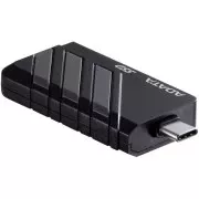 USB 3.2 2TB SC735 ADATA (SC735-2000G-CCBK/GY) (UA)