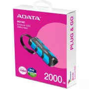 USB 3.2 2TB SC740 ADATA (SC740-2000G-CBU) (UA)
