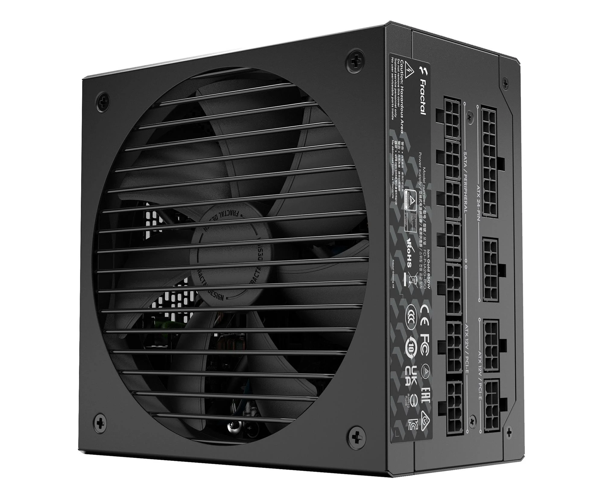 Fractal Design Ion 3 Gold 850W 80 Plus Gold (FD-P-IA3G-850) EU Максимальная мощность, Вт: 850 Вт;