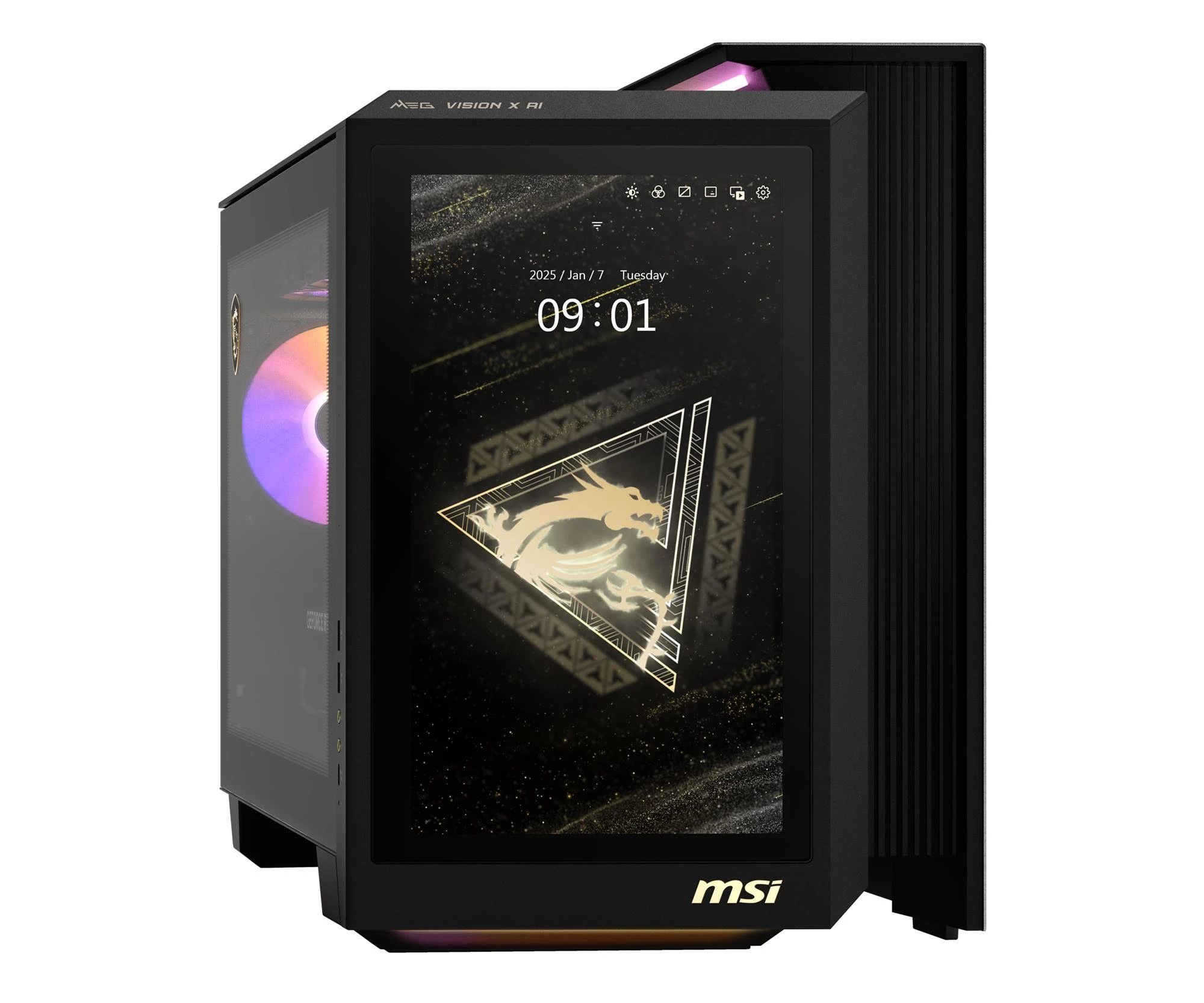 MSI MEG Vision X AI Ultra 7-265K/32GB/2TB/Win11 RTX5080 (MEG Vision X AI 2NVV7-004EU) EU