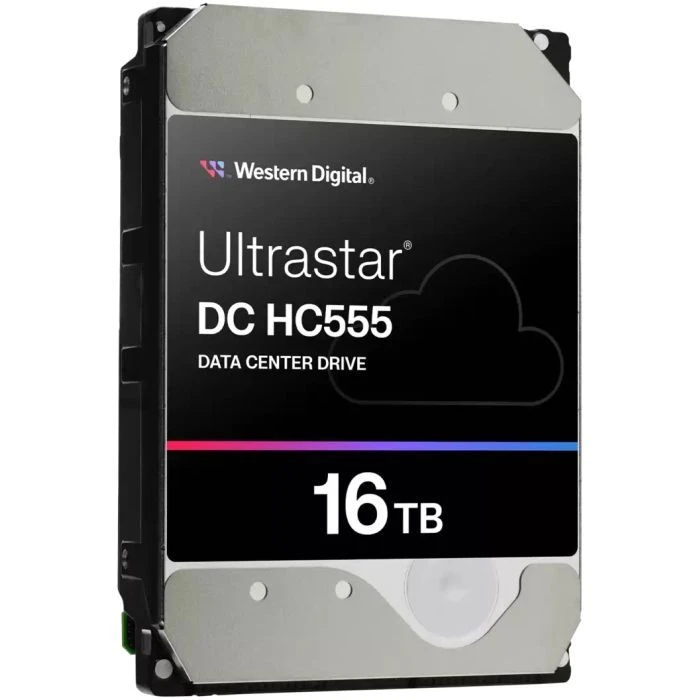 3.5 16TB HC555 WDC Hitachi HGST (WUH722016CLE6L4) (UA) Об'єм: 16 ТБ; Швидкість обертання