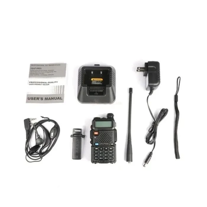 Baofeng UV-5R Black Ten Pack комплект 10 шт (2200000758972) (UA) Тип: радіолюбительські; Тип
