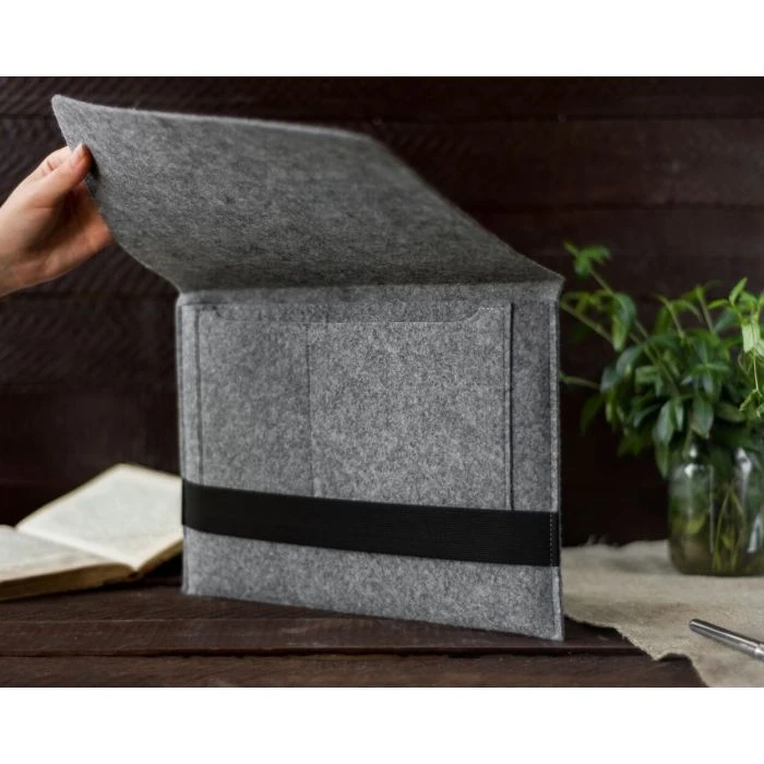 Чехол для ноутбука Gmakin 13 GM15 Black/Grey, для MacBook Pro 13 (GM15-13New) (UA) Рекомендуемый размер ноутбука: