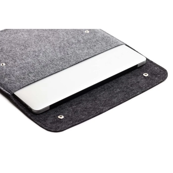 Чехол для ноутбука Gmakin 15 GM05 Black/Grey для Macbook Pro 15 (GM05-15) (UA) Рекомендуемый размер ноутбука: