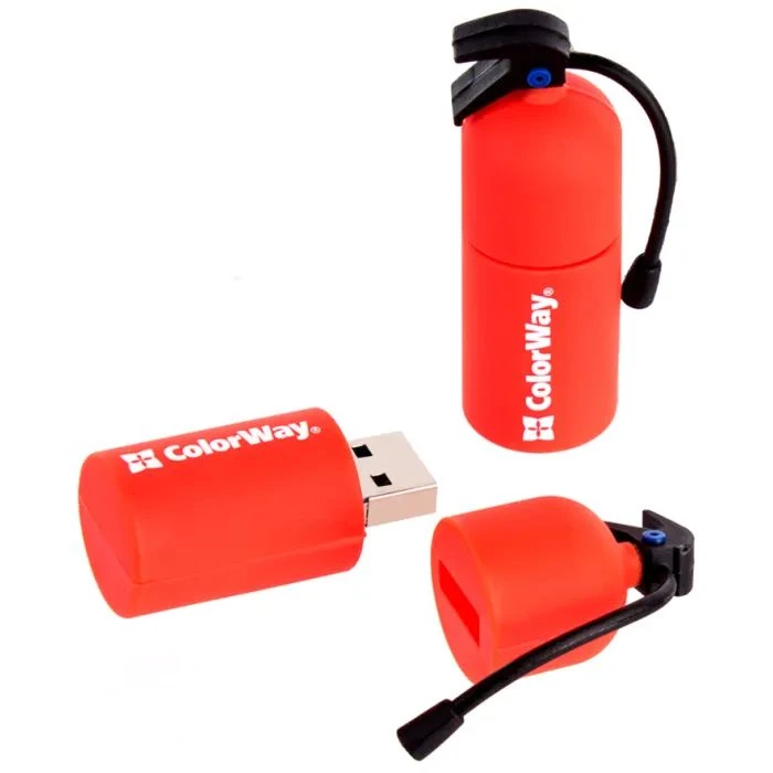 ColorWay Fire 32 GB USB 3.0 Red (CW-USBFE32) (UA)