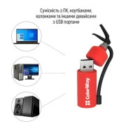 ColorWay Fire 64 GB USB 3.0 Red (CW-USBFE64) (UA)
