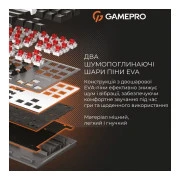 GamePro Genesis Joker MK124G Outemu Red Switch USB UA Gray (MK124G) (UA)