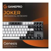 GamePro Genesis Joker MK124G Outemu Red Switch USB UA Gray (MK124G) (UA)