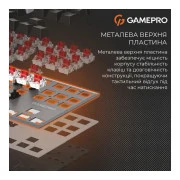 GamePro Genesis Joker MK124G Outemu Red Switch USB UA Gray (MK124G) (UA)