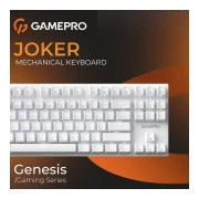 GamePro Genesis Joker MK124W Outemu Red Switch USB UA White (MK124W) (UA)