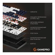 GamePro Genesis Metallic MK110B Outemu Red Switch USB UA Black (MK110B) (UA)