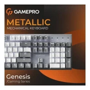 GamePro Genesis Metallic MK144G Outemu Red Switch USB UA Gray (MK144G) (UA)