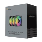 Кулер для корпуса OCYPUS GAMMA F12 ELITE BK A (GAMMA-F12-BK3AM01E-GL) (UA)