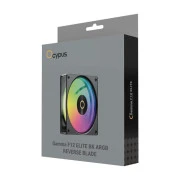 Кулер для корпуса OCYPUS GAMMA F12 ELITE BK ARGB REVERSE BLADE (GAMMA-F12-BK1AM01E-GL) (UA)