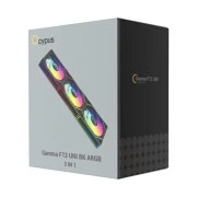 Кулер для корпуса OCYPUS GAMMA F12 UNI BK ARG (GAMMA-F12-BK3AM00U-GL) (UA)