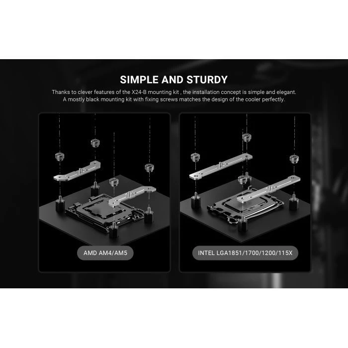 Кулер для процессора ID-Cooling FROZN A620 PRO SE ARGB WHITE (UA) Для процессоров: INTEL,AMD; Сокет: