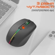 Meetion BTM002 Wireless/Bluetooth Black (MT-BTM002-A) (UA)