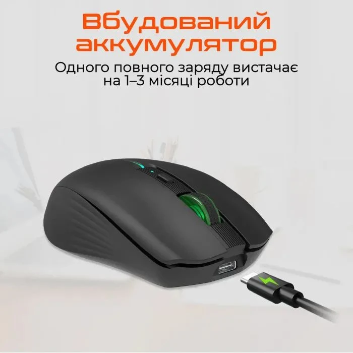 Meetion BTM002 Wireless/Bluetooth Black (MT-BTM002-A) (UA)