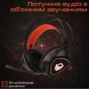 Навушники Meetion HP020 Black/Orange (MT-HP020-A) (UA)