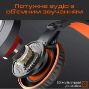 Навушники Meetion HP021 Black/Orange (MT-HP021-A) (UA)