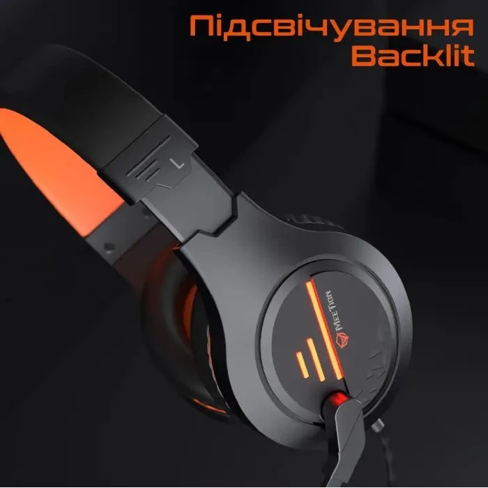 Наушники Meetion HP021 Black/Orange (MT-HP021-A) (UA)