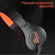 Навушники Meetion HP021 Black/Orange (MT-HP021-A) (UA)