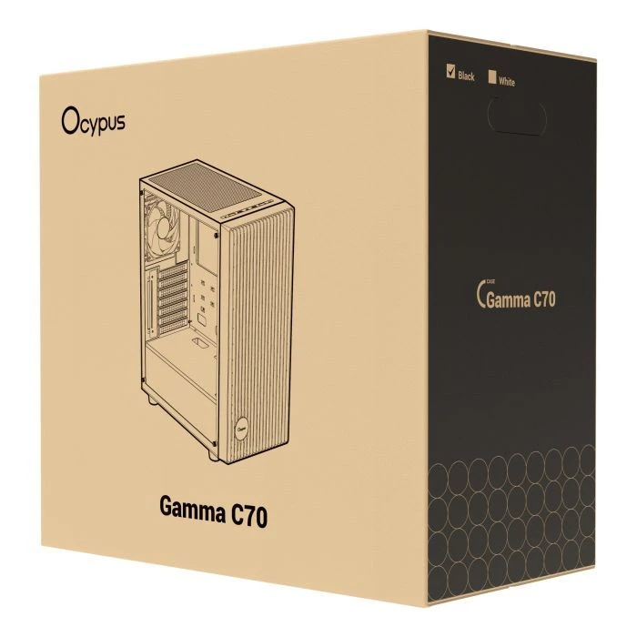 OCYPUS GAMMA C70 BK ARGB (GAMMA-C70-BKG400XX-GL) (UA)