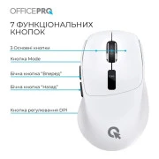 OfficePro M398W Wireless/Bluetooth White (M398W) (UA)
