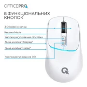 OfficePro M468W Wireless/Bluetooth White (M468W) (UA)