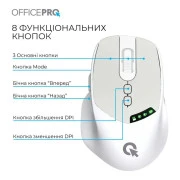 OfficePro M520W Wireless/Bluetooth White (M520W) (UA)