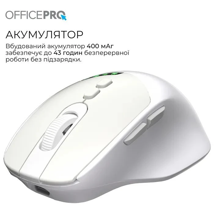 OfficePro M520W Wireless/Bluetooth White (M520W) (UA)