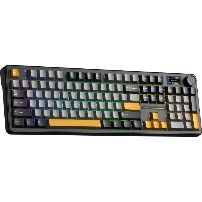 Aula F108 Pro Wireless/Bluetooth UA Black/Blue (6978080501295) (UA)