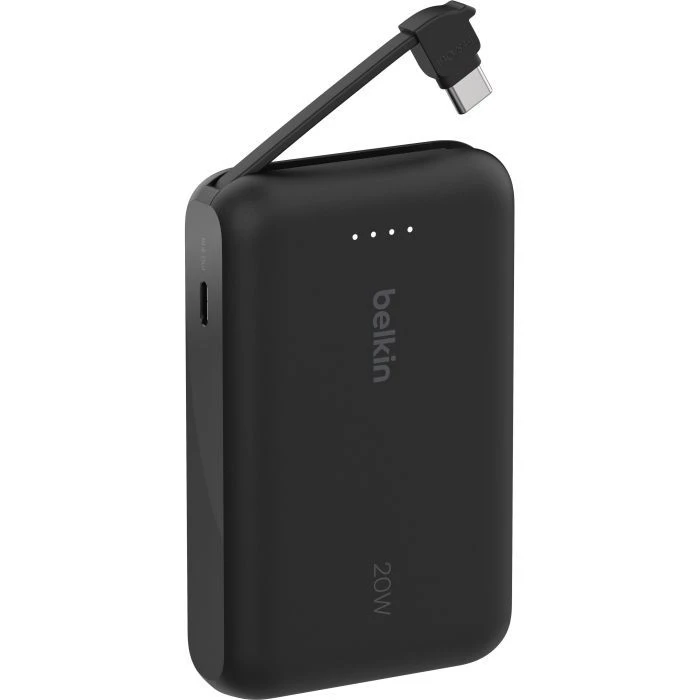 Belkin 10000mAh, 20W, USB-C, Black (BPB021HQBK) (UA)