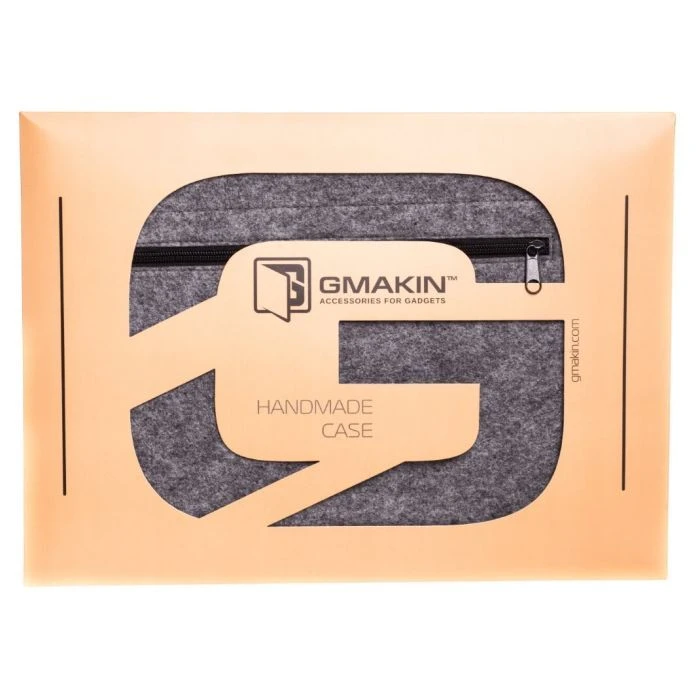 Чохол для ноутбука Gmakin 13 GM67 Grey, для Macbook Pro 13 (GM67-13New) (UA) Рекомендований розмір ноутбука: