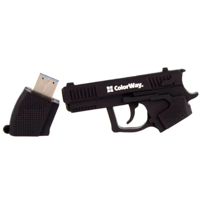 ColorWay Pistol 32 GB 3.0 Black (CW-USBPL32) (UA)