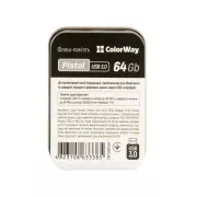 ColorWay Pistol 64 GB 3.0 Black (CW-USBPL64) (UA)