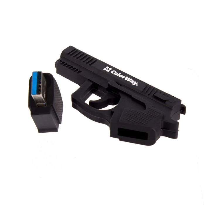 ColorWay Pistol 64 GB 3.0 Black (CW-USBPL64) (UA)